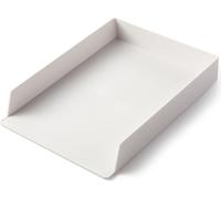 Schreibtischregal Organizer großer Kapazität A4 Größe DIY Assembly Langlebige ABS -Harz -Desktop -Datei graue Weiße Speicherbox 32.5x24x5