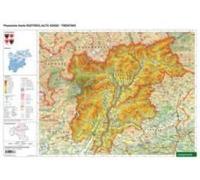 Schreibtischunterlage Duo, Schulhandkarte Südtirol-Trentino 1:450.000