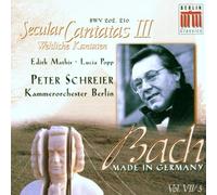 Schreier, P. - Weltliche Kantaten Bwv 202 / 210