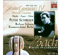 Schreier, P. - Weltliche Kantaten Bwv 204 / 208