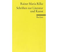 Schriften zur Literatur und Kunst