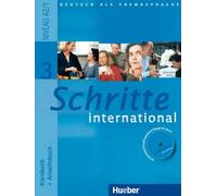 Schritte international -3 Kursbuch + Arbeitsbuch, m.: Arbeitsbuch-Audio-Cd