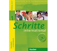 Schritte International – Kursbuch und Arbeitsbuch 1 – avec CD pour le cahier d'exercices