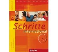Schritte International – Manuel et cahier d'exercices 4 avec CD pour le cahier d'exercices