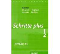 Schritte Plus 1+2. Glossar Deutsch-Englisch - Glossary German-English
