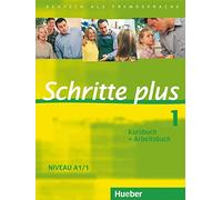 Schritte Plus: Kurs- und Arbeitsbuch 1