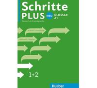 Schritte plus Neu 1+2, Glossar deutsch-französisch, Glossaire allemand-français - Collectif - Max Hueber Libri - broché - Livre