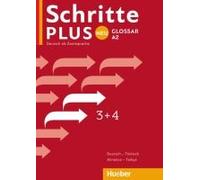 Schritte Plus Neu 3+4 A2 Glossar Deutsch-Türkisch - Küçük Sözlük Almanca-Türkçe