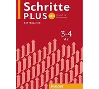 Schritte Plus Neu 3+4 A2 Testtrainer Mit Audio-Cd