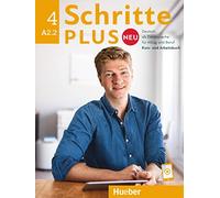 Schritte Plus Neu - sechsbandige Ausgabe: Kurs- und Arbeitsbuch A2.2 + CD zum
