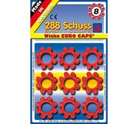 Party Discount Amorces Schrödel 8020238, 288 coups pour pistolets 8 coups, Taille unique