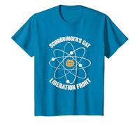 Schrödingers Cat Liberation Front Atome Chat De Schrödinger T-Shirt