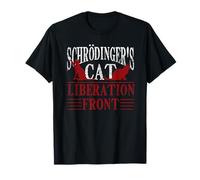 Schrödingers Cat Liberation Science Chat De Schrödinger T-Shirt