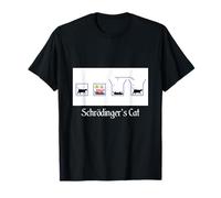 Schrödinger's Cat Theory T-shirt Quantum Superposition T-Shirt