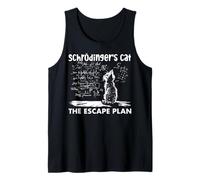 Schrödingers Professeur de sciences amusant Chat the Escape Plan Débardeur