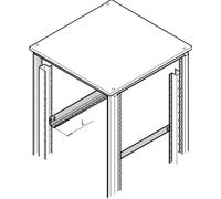 SCHROFF EURORACK KIT DE Rail 25KG 620MM 5 Paires