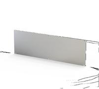 Schroff Plaque Avant, Face Avant anodisée et Dos passivé, Non blindé, raccord à vis (3HEx84TE)