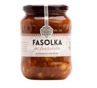 Schronisko Bukowina Haricots à la Bretonne au lard et saucisse, bocal 700 ml