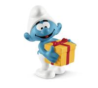 Schleich- Figurine Schtroumpf avec Cadeau The Smurfs, 20816, Bleu