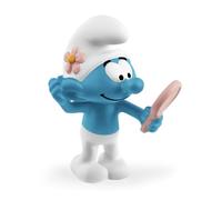 Schleich- Figurine Schtroumpf avec cœur The Smurfs, 20817, Bleu