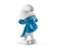 Schleich- Figurine Schtroumpf Maladroit The Smurfs, 20810, Bleu