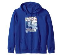 Schtroumpfs Adventure Schtroumpf Tokyo Japon Voyage Classique Fun Comic Sweat à Capuche