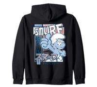 Schtroumpfs Adventure Schtroumpf Tokyo Japon Voyage Fun Classique Comic Sweat à Capuche