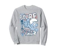 Schtroumpfs Adventure Schtroumpf Tokyo Japon Voyage Fun Classique Comic Sweatshirt