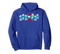 Schtroumpfs Big Papa Schtroumpfette Team Classic Dancing Happy Vibes Sweat à Capuche