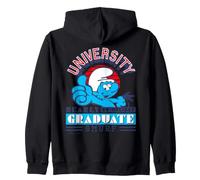 Schtroumpfs Collegiate University 80s University Holiday Graduate Sweat à Capuche