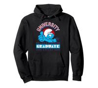 Schtroumpfs Collegiate Varsity 80s University Graduate Holiday Sweat à Capuche