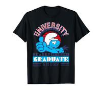 Schtroumpfs Collegiate Varsity 80s University Graduate Holiday T-Shirt
