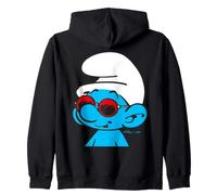 Schtroumpfs Cool Smurf Summer Lunettes de Soleil Happy Holiday Retro Fun Sweat à Capuche
