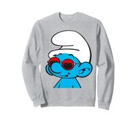 Schtroumpfs Cool Smurf Summer Lunettes de Soleil Happy Holiday Retro Fun Sweatshirt