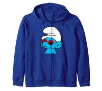 Schtroumpfs Cool Smurf Summer Lunettes de Soleil rétro Happy Holiday Fun Sweat à Capuche