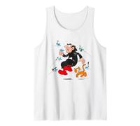 Schtroumpfs Gargamel Schtroumpf Bataille Bad Day Friends Retro Teamwork Débardeur