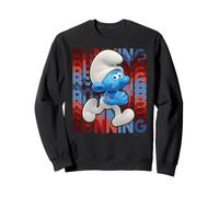 Schtroumpfs Hefty Schtroumpf Sporty Active Champion Joueur Fun Rétro Sweatshirt