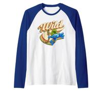 Schtroumpfs Hefty Schtroumpf Wild Jungle Adventure Retro Tarzan Amazon Manche Raglan