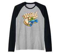 Schtroumpfs Hefty Schtroumpf Wild Jungle Adventure Tarzan Amazon Retro Manche Raglan
