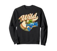 Schtroumpfs Hefty Schtroumpf Wild Jungle Adventure Tarzan Amazon Retro Sweatshirt