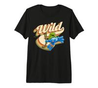 Schtroumpfs Hefty Schtroumpf Wild Jungle Adventure Tarzan Amazon Retro T-Shirt Haut de Gamme