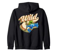 Schtroumpfs Hefty Schtroumpf Wild Jungle Adventure Tarzan Retro Amazon Sweat à Capuche