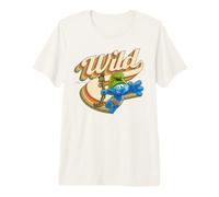 Schtroumpfs Hefty Schtroumpf Wild Jungle Adventure Tarzan Retro Amazon T-Shirt Haut de Gamme