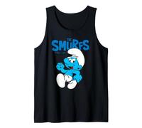 Schtroumpfs Jokey Schtroumpf Happy Days Feeling Good Fun Friends Retro Débardeur
