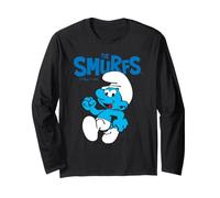Schtroumpfs Jokey Schtroumpf Happy Days Feeling Good Fun Friends Retro Manche Longue