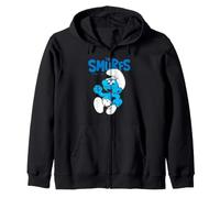 Schtroumpfs Jokey Schtroumpf Happy Days Feeling Good Fun Friends Retro Sweat à Capuche