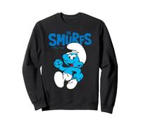 Schtroumpfs Jokey Schtroumpf Happy Days Feeling Good Fun Friends Retro Sweatshirt