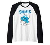 Schtroumpfs Jokey Schtroumpf Happy Days Feeling Good Fun Retro Friends Manche Raglan