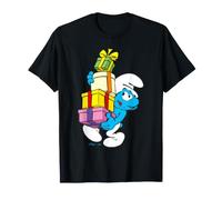 Schtroumpfs Noël Schtroumpf Noël Offrir Unboxing Amis festifs T-Shirt