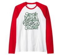 Schtroumpfs Noël Schtroumpfy Noël Festif Amis Cheer Family Manche Raglan